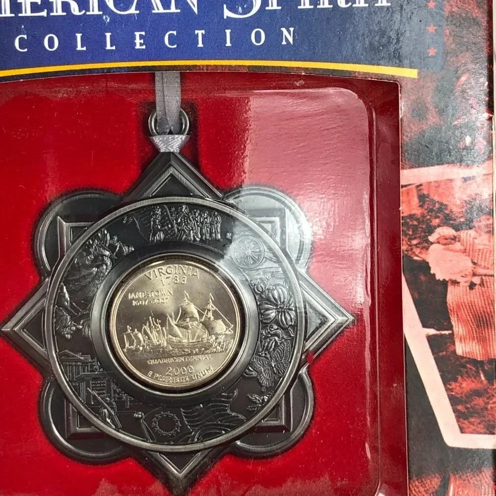 hallmark American spirit collection ornament 2000 Virginia